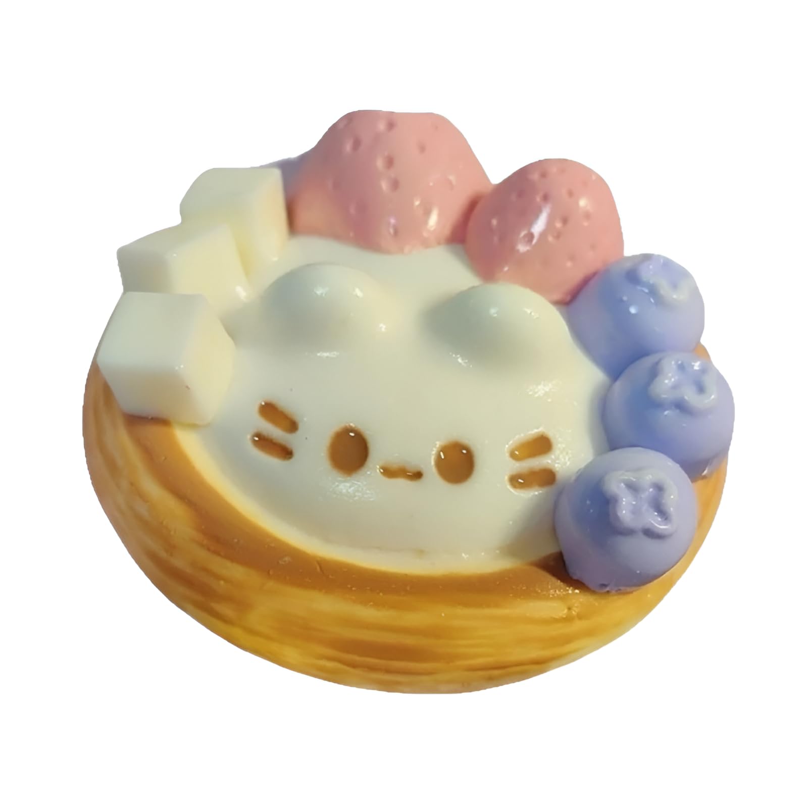 手づくりミニスクイーズ　とても柔らかい水感　長いネコケーキ　1枚写真の全部 Amazon | [Vailaipupy]水感スクイーズ スクイーズケーキおもちゃ