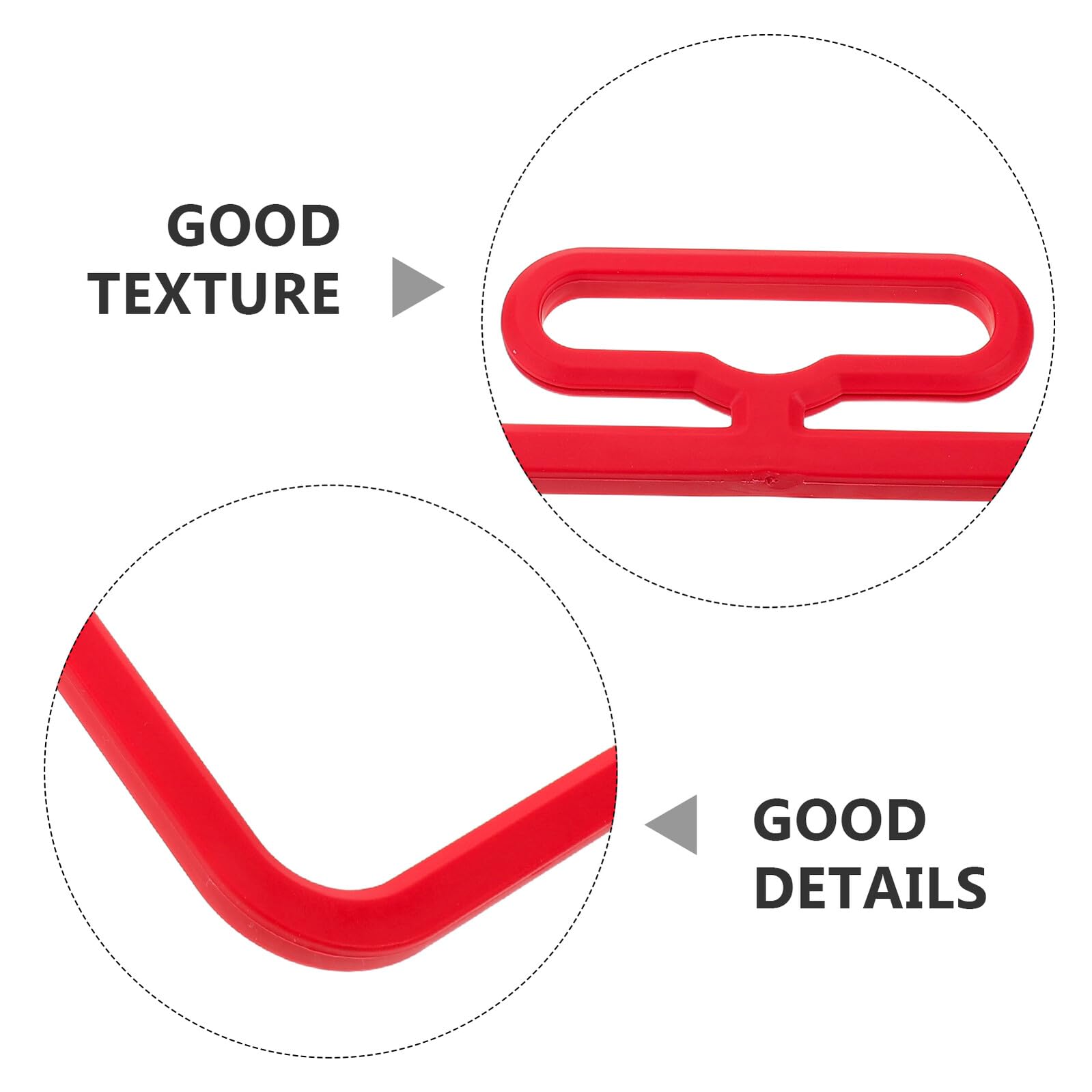 Tagliere Bifacciale in Vetro Temperato Rosso 12, 58x8, 65 | Vetro e Silicone, Superficie Liscia e Pattern Antiscivolo, Leggero e Resistente al Calore per Picnic e Incontri All'aperto