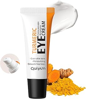 Easilydays Turmeric Under Eye Cream, For Dull Eye Skin, Fine Lines, Eye Bags, Dark Circles, Eye Firming, Even Skin Tone, Hydrating, Moisturizes, Smooths Fine Lines Under Eye Serum, Turmeric Booster Eye Treatment Eye Cream