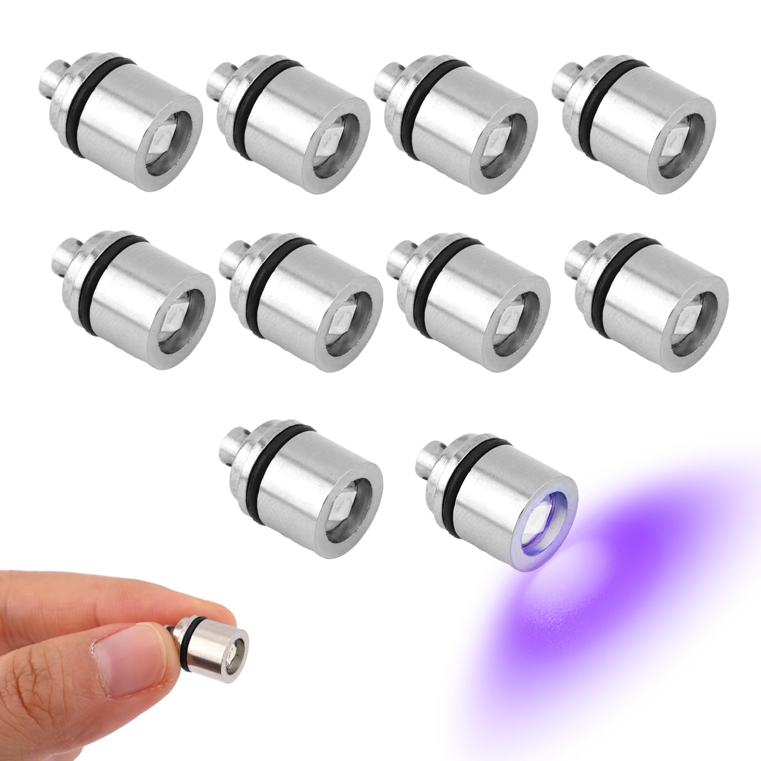 10pcs Mini LED Lights, Battery Powered Micro Lights Miniature Craft Models for Tiny Paper Lanterns Miniature Scene Doll House Small Building Spotlights Party Spot Light Dollhouse Accessories