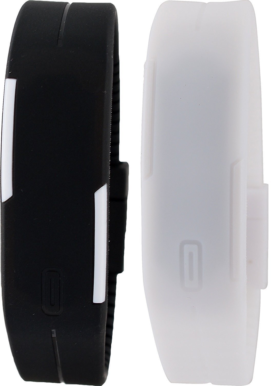LEMONADE Unisex Silicone Set of 2 Black & White Digital Led Bracelet Band for Boys & Girls - Combo Offer (B077LQMY4Q) Amazon Price History, Amazon Price Tracker