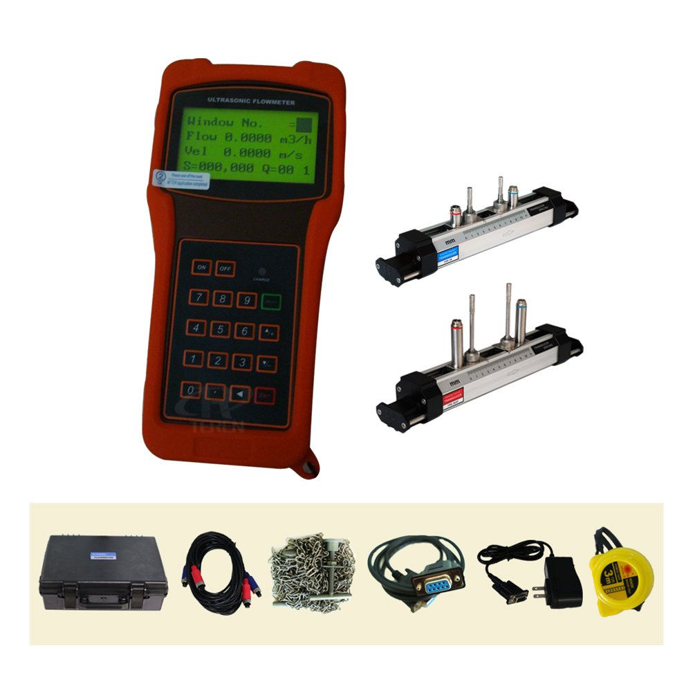 Buy TRDTI100H HS + HSHT DTI Velocity Meter Digital TransitTime Ultrasonic Flow Meter for