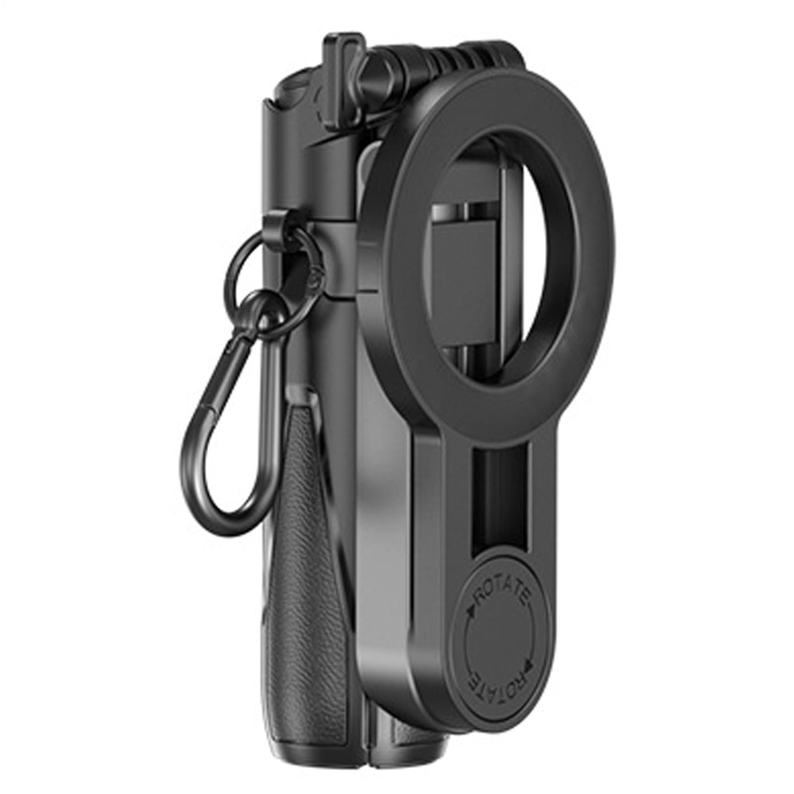 Soporte para Teléfono con Trípode y Selfie Autos Magnético de Viaje | Trípode Extensible Giratorio 360° con Mando a Distancia Inalámbrico para Video, Gimnasio, Grabación, Vlogs y