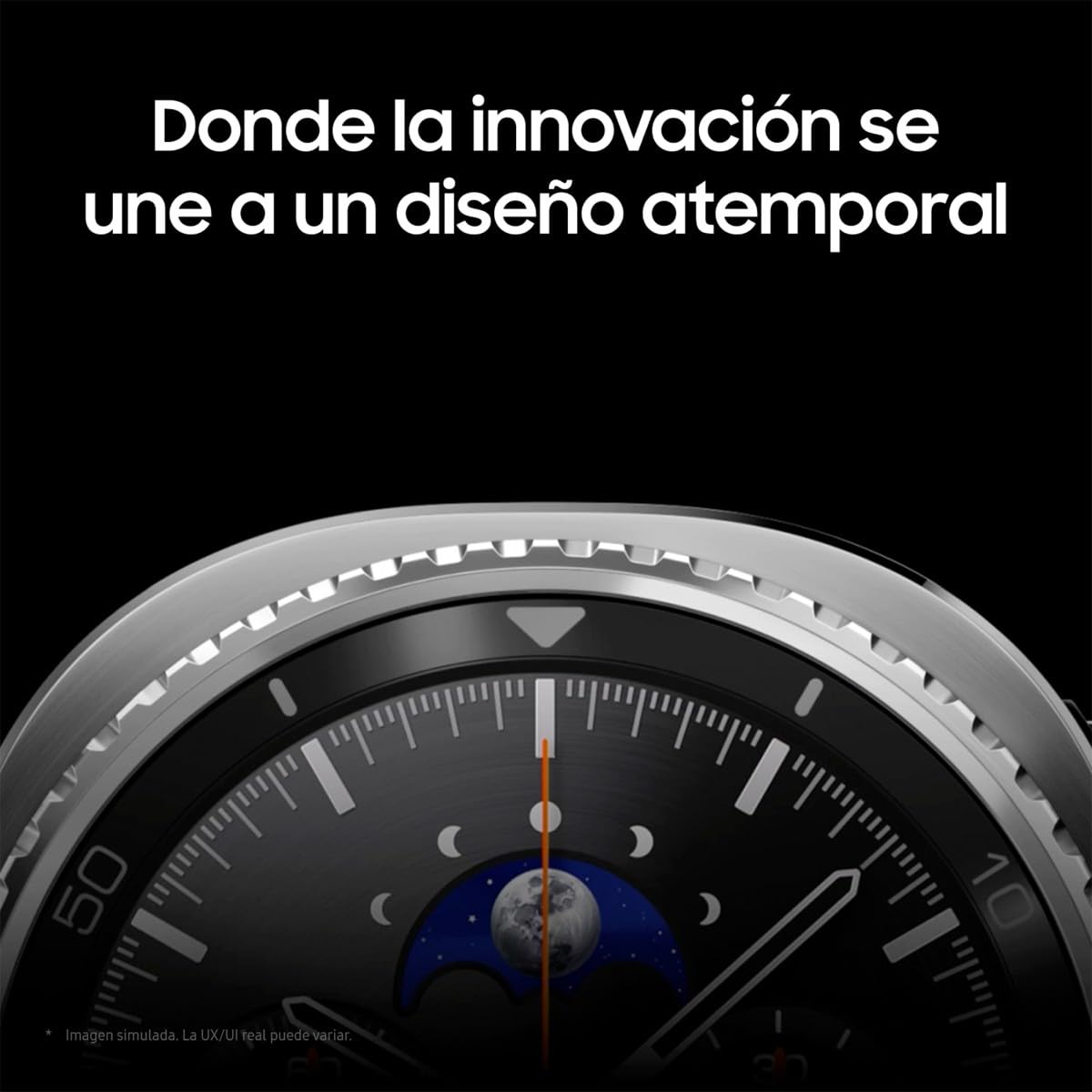 Samsung Galaxy Watch8 Classic 46mm, Bluetooth, Correa Híbrida, Smartwatch con Diseño con Bisel Giratorio, Garantía 3 Años + 1 año Extra, Negro (Versión Española)