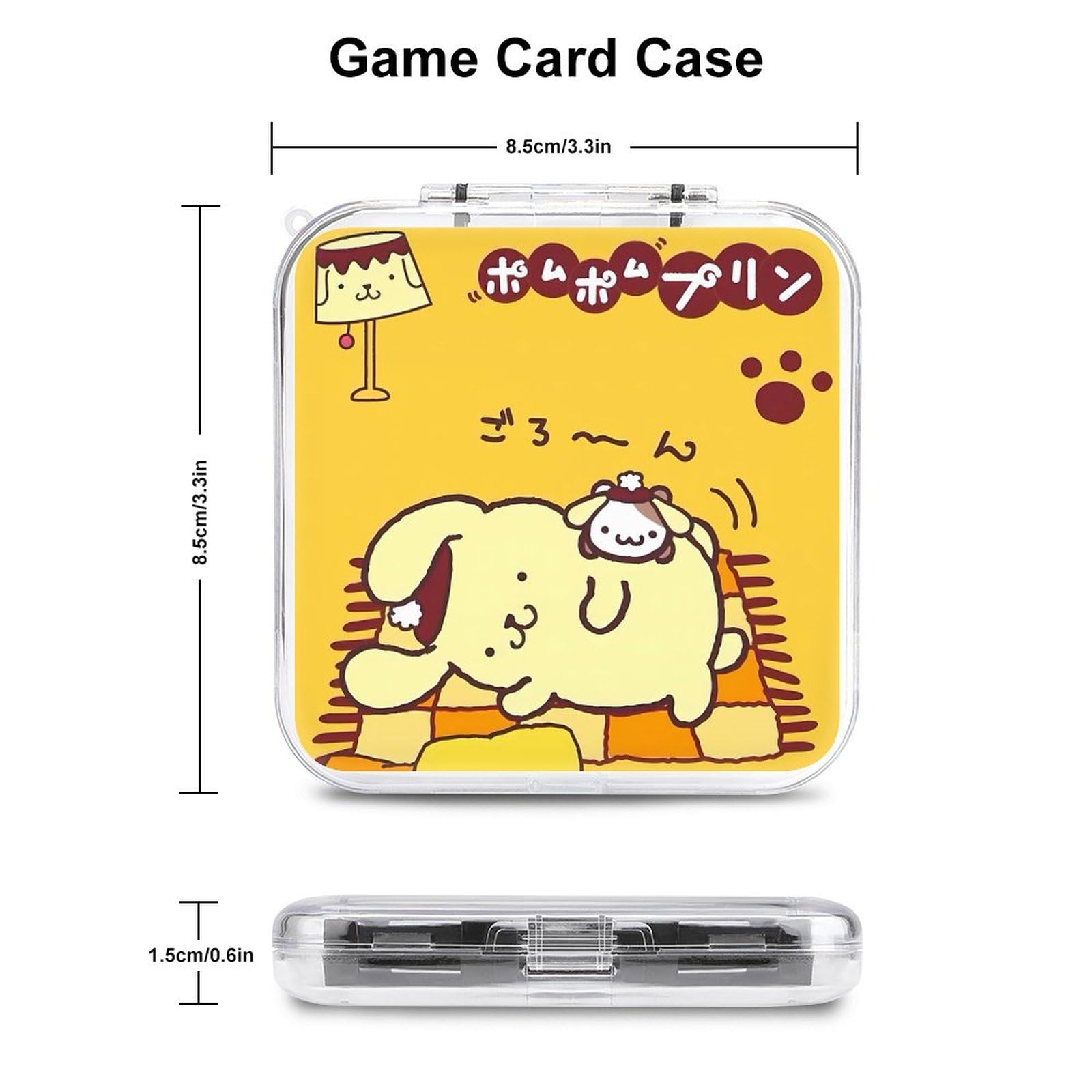 Amazon.co.jp: ポムポムプリン Switch用ゲーム機用カセットケース