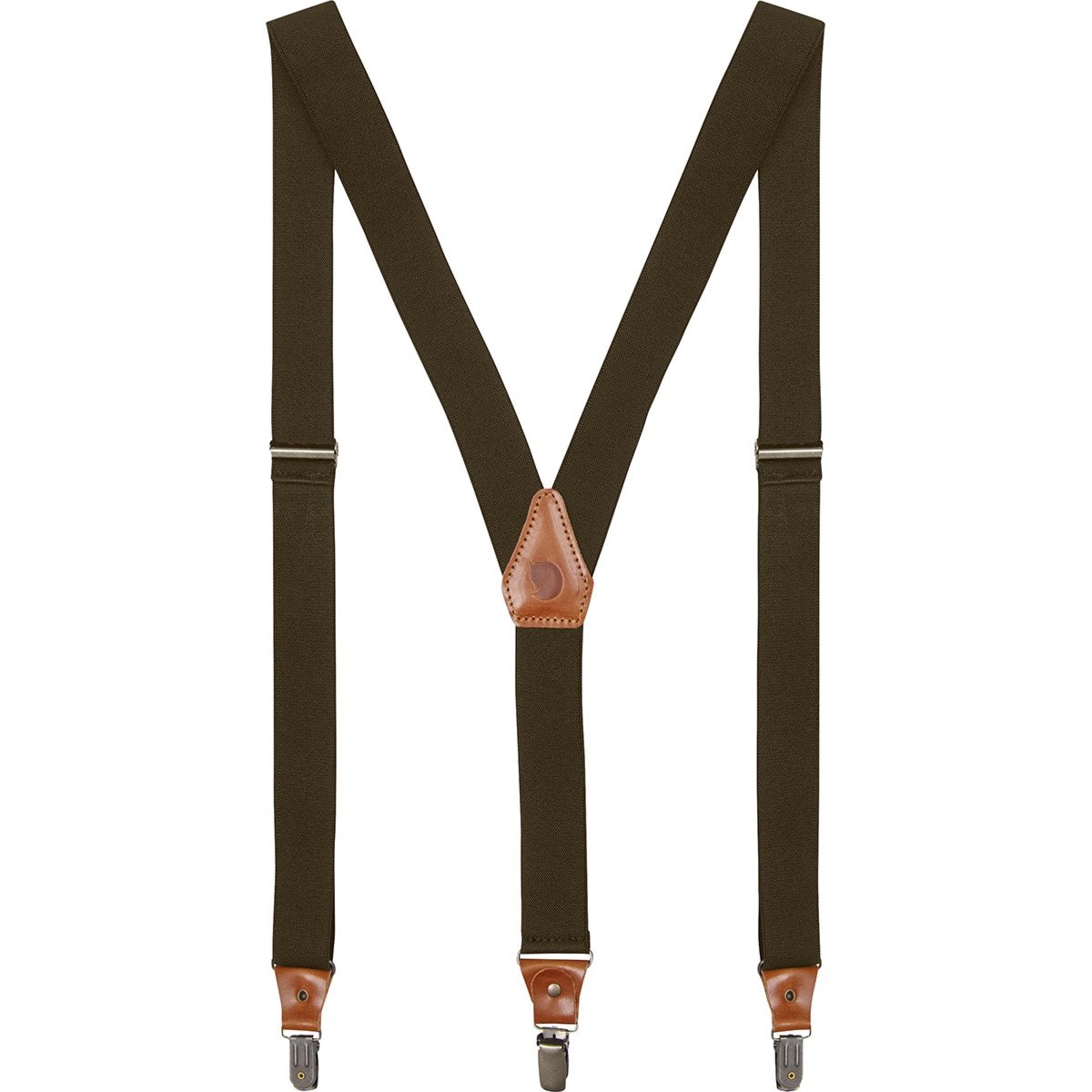 Fjällräven Men Singi Clip Suspenders - Dark Olive, One Size