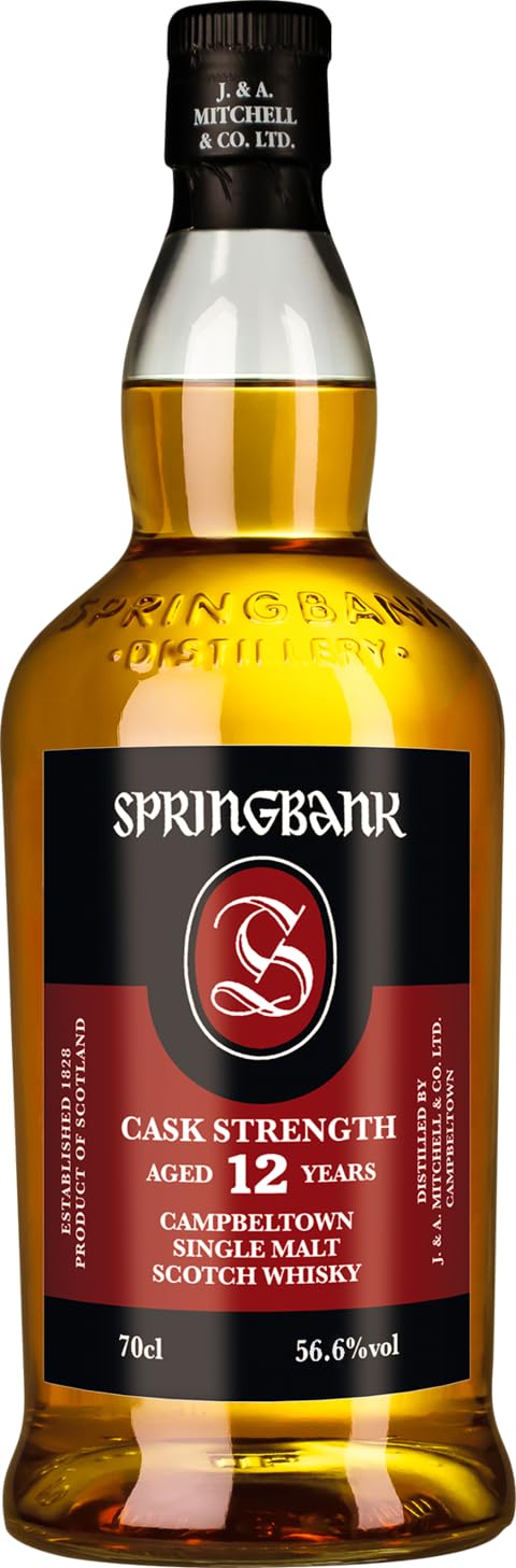 Springbank 12 Jahre Cask Strength Single Malt Scotch Whisky 0,7l | Edition 2026, 56,6% vol.