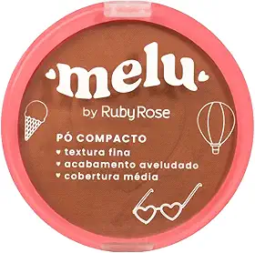 Pó Facial Compacto Melu RR8536 E160 RubyRose