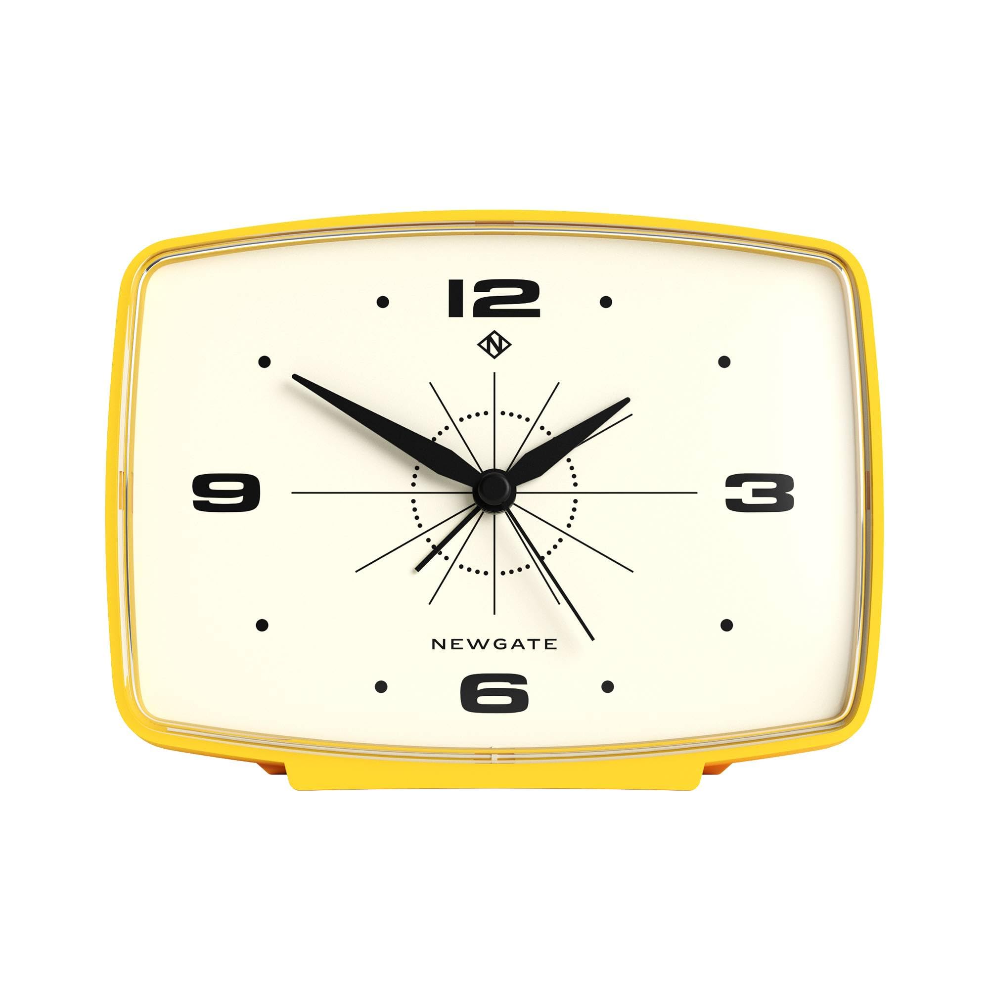 Amazon.com: NEWGATE® Brooklyn Alarm Clock | Rectangular Retro