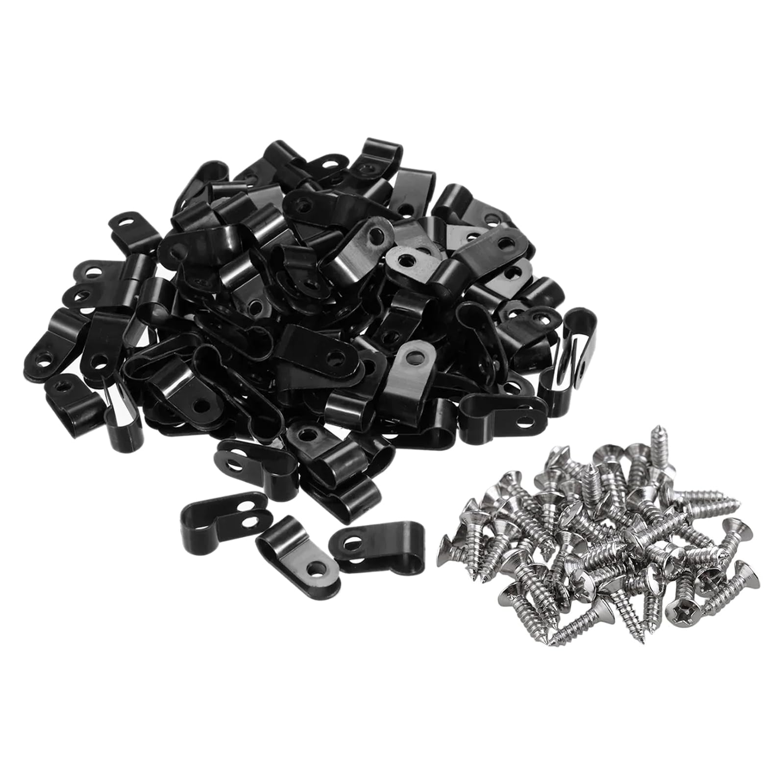 100 Fascette Stringicavo In Nylon Nero – 100mm X 2,5mm – Electromart CT10025