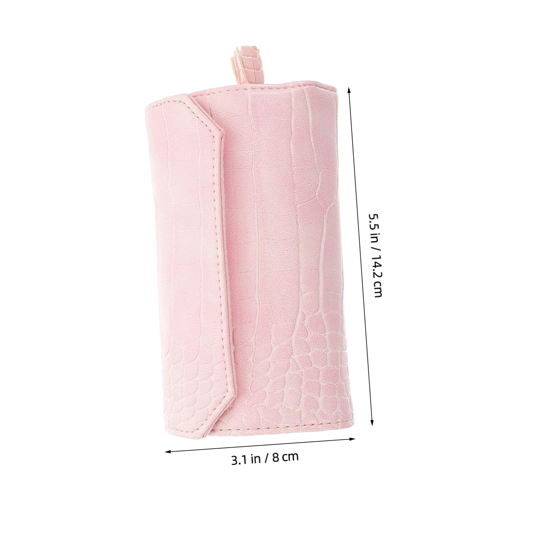 LIFKOME Travel Jewelry Roll Organizer Portable Earring Holder Pouch for Rings Necklaces Bracelets Stylish Jewelry Storage Case for Travel Versatile Jewelry Organizer with Internal