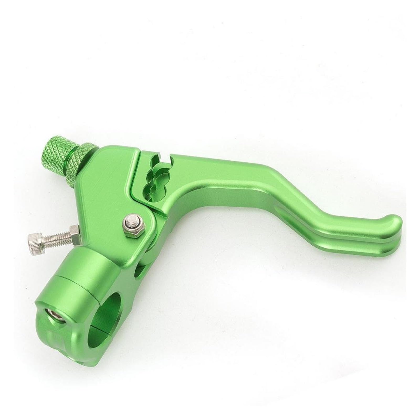 TINGYUS Motorbike Brake Lever 2024 CNC Short Stunt Clutch Lever Perch Assembly 7/8" 22mm Handlebar Fit for Dirt Pit Bike Street Sport(Green)