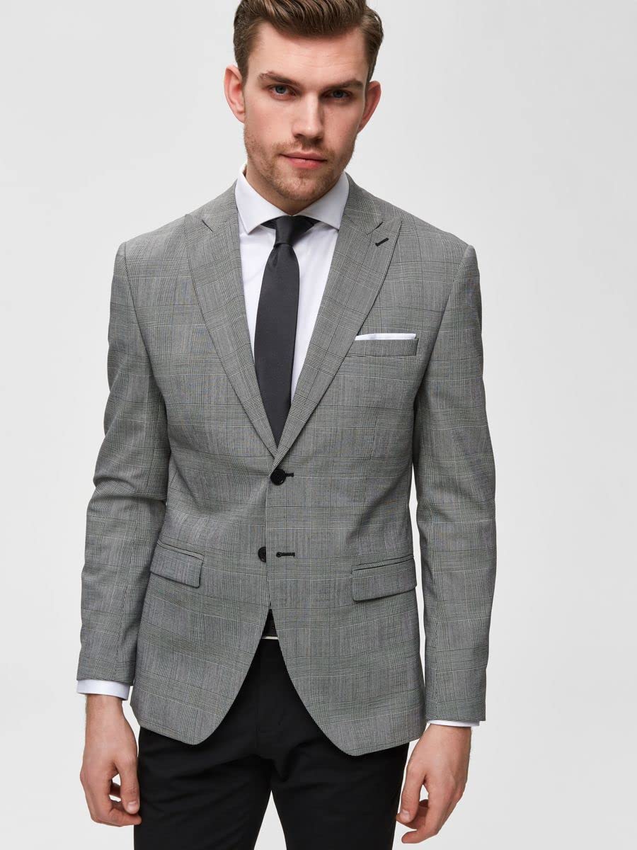 SELECTED HOMME Krawat Mężczyźni Slhnew Plain Tie 7 cm Noos B