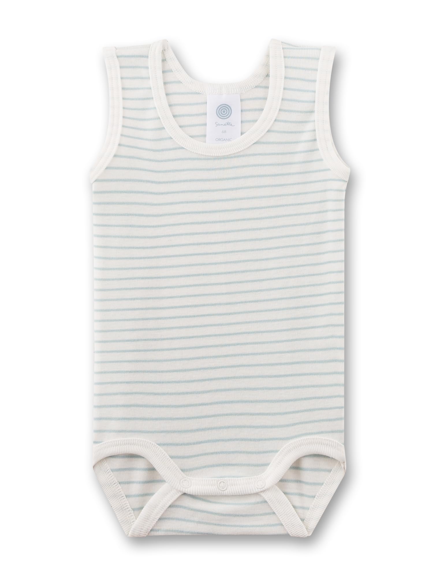 Sanetta Baby-Bodys (3er-Pack) ohne Arme Dots | Hochwertiger und nachhaltiger Body für Mädchen aus 100% Bio-Baumwolle.