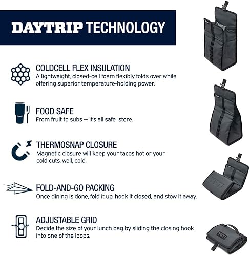 Miniatura 5 de YETI Daytrip Lonchera plegable color verde río