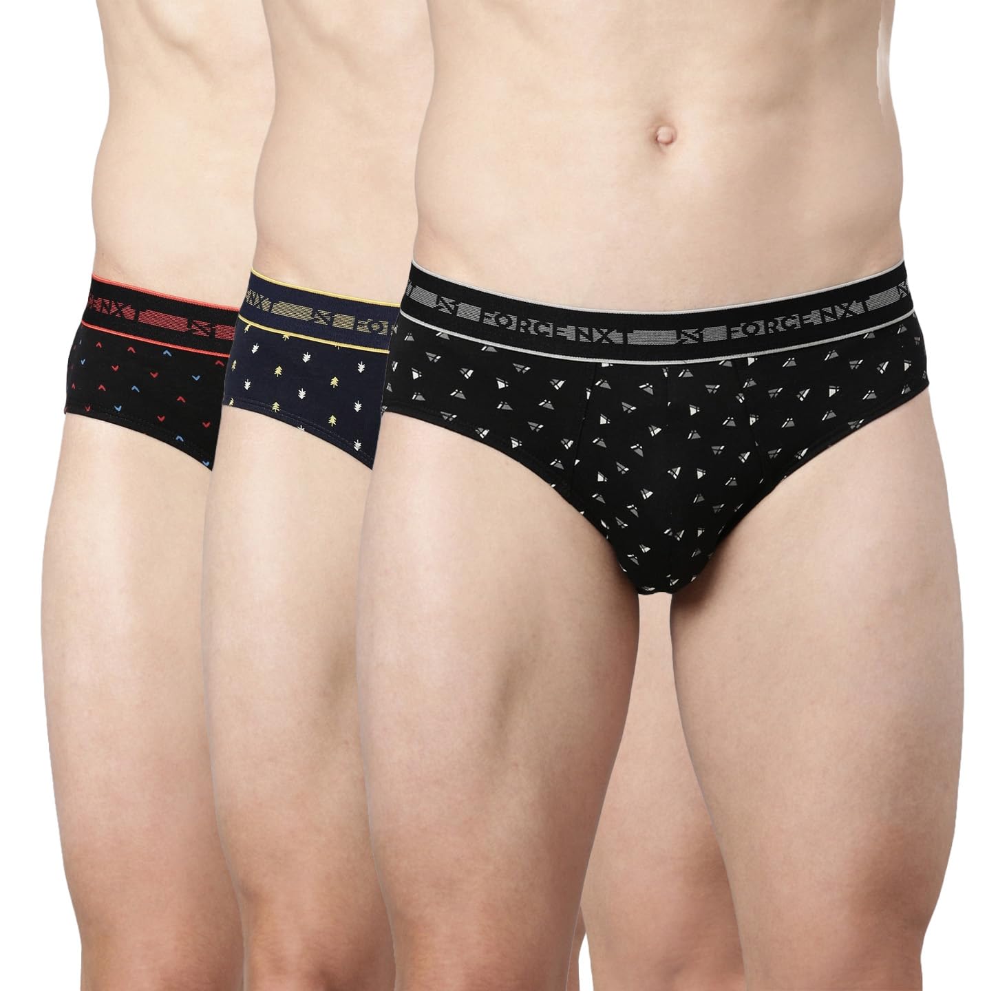 force nxt Men's Cotton Regular Letter Print Briefs-picture-27