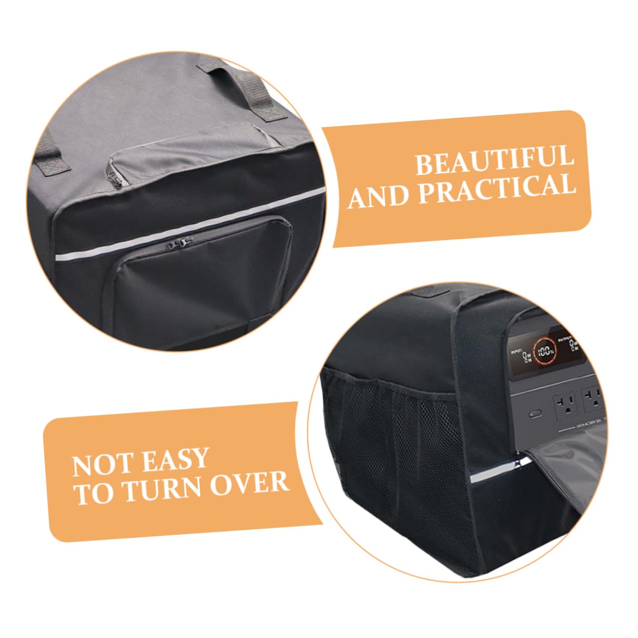 Para Generador Resistente Al Aire Protector Portátil Para Generador Solar Para Almacenamiento y Protección Lluvia