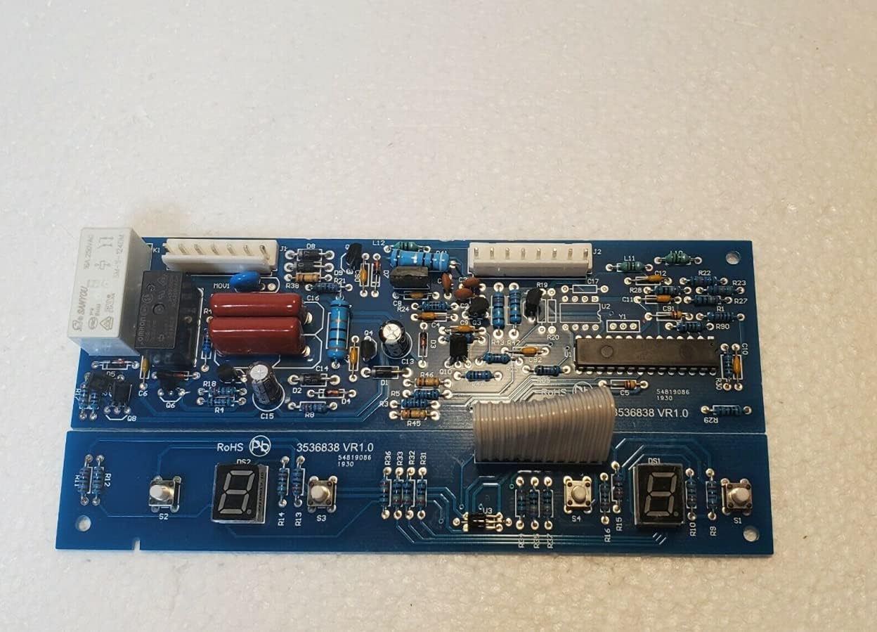 Refrigerator Control Jazz Board Replacement For Whirlpool WRB322DMBB00 WRF535SMBW00 GB9SHDXPQ01 WRB322DMBW00 GX5SHDXVQ01 AFD2535DEW6 WRF532SMBB00 Refrigerator
