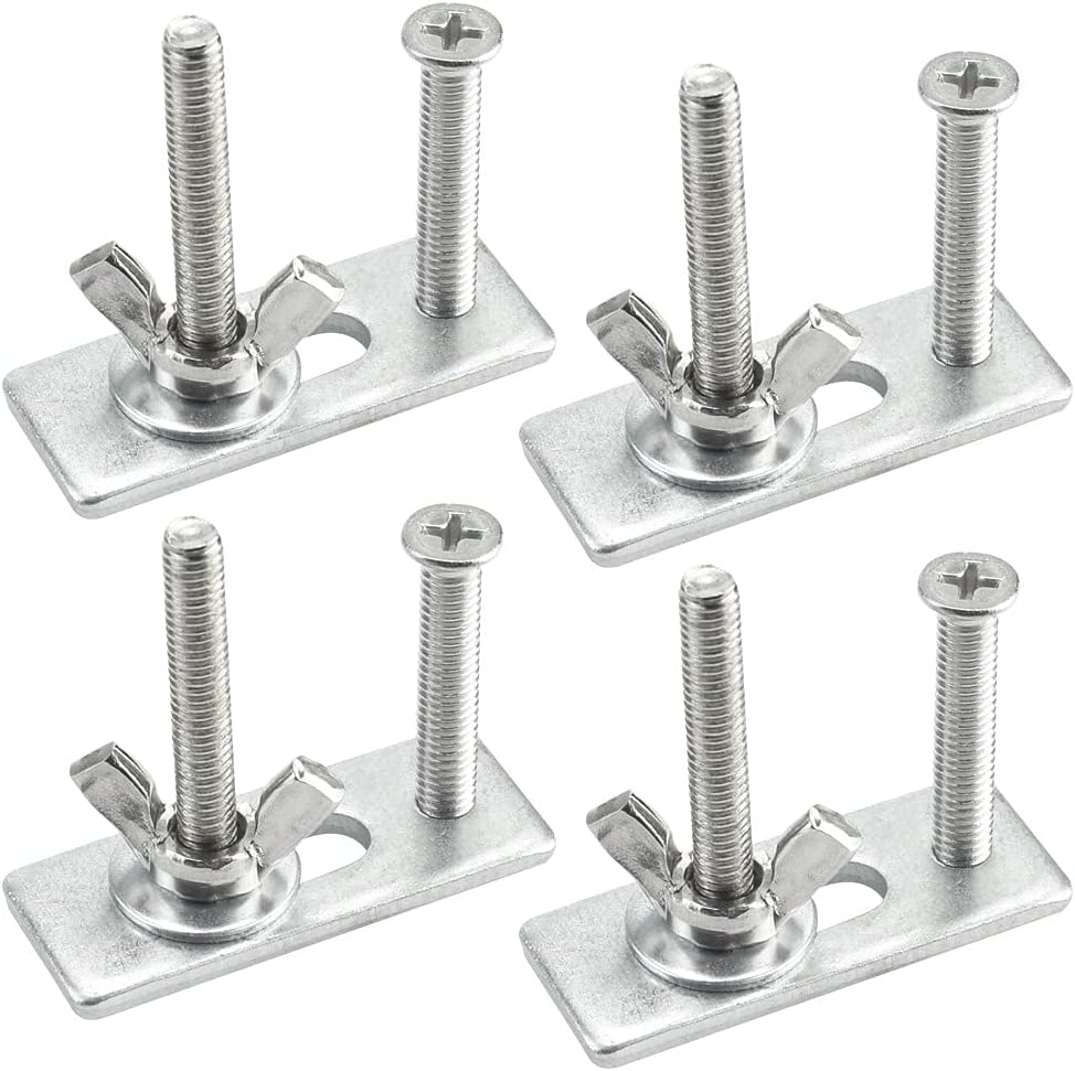 ANTHYTA 4 Stück TNut Niederhalter Klemme Endkappen für CNC