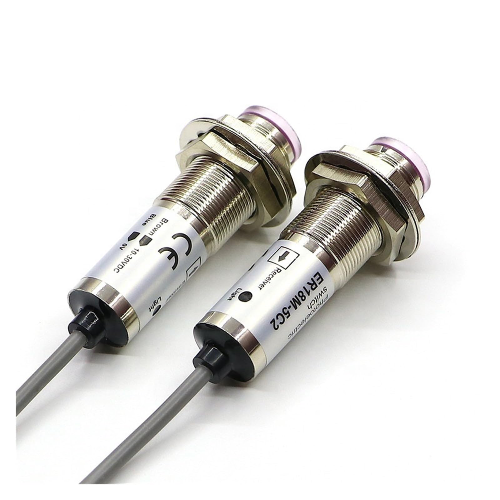 TYBOPHQJ Photoelectric Proximity Sensor NPN ER18M-5C2 5DL Photoelectric Switch