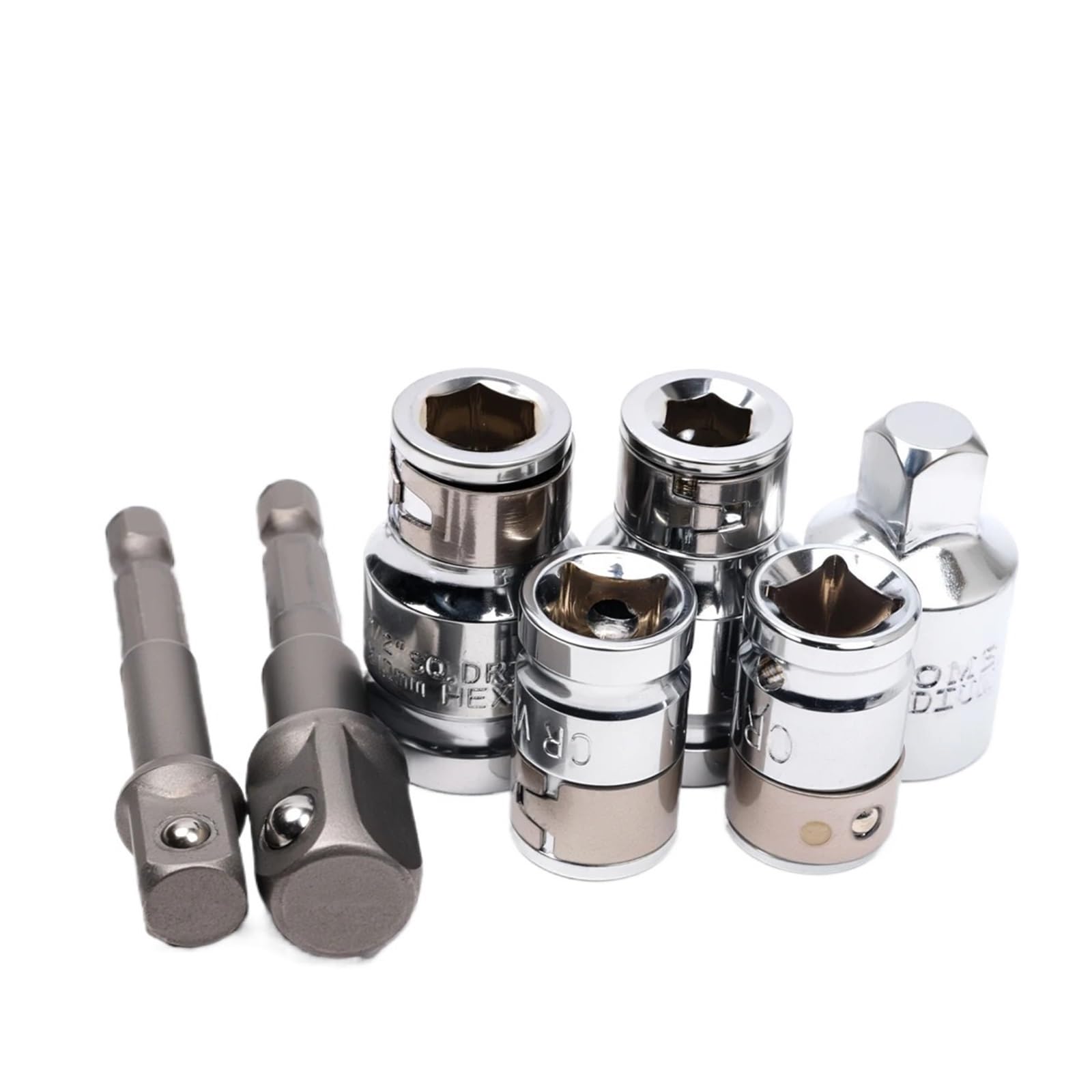 Set di adattatori Per testa convertitore a presa Per chiave a cricchetto da 15 pezzi Set di punte Per dado a 6 Set di prolunghe