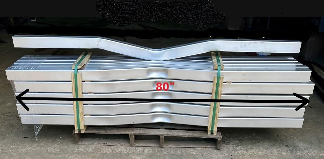 Generic Boat Trailer Aluminum Crossmember V-Bend Square Tube 3