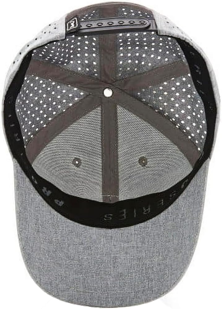 PGA Tour Men's Heather Performance Golf Cap with Sun Protection