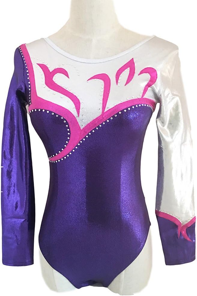 Demi Gymnastics Leotard with Rhinestone TL046