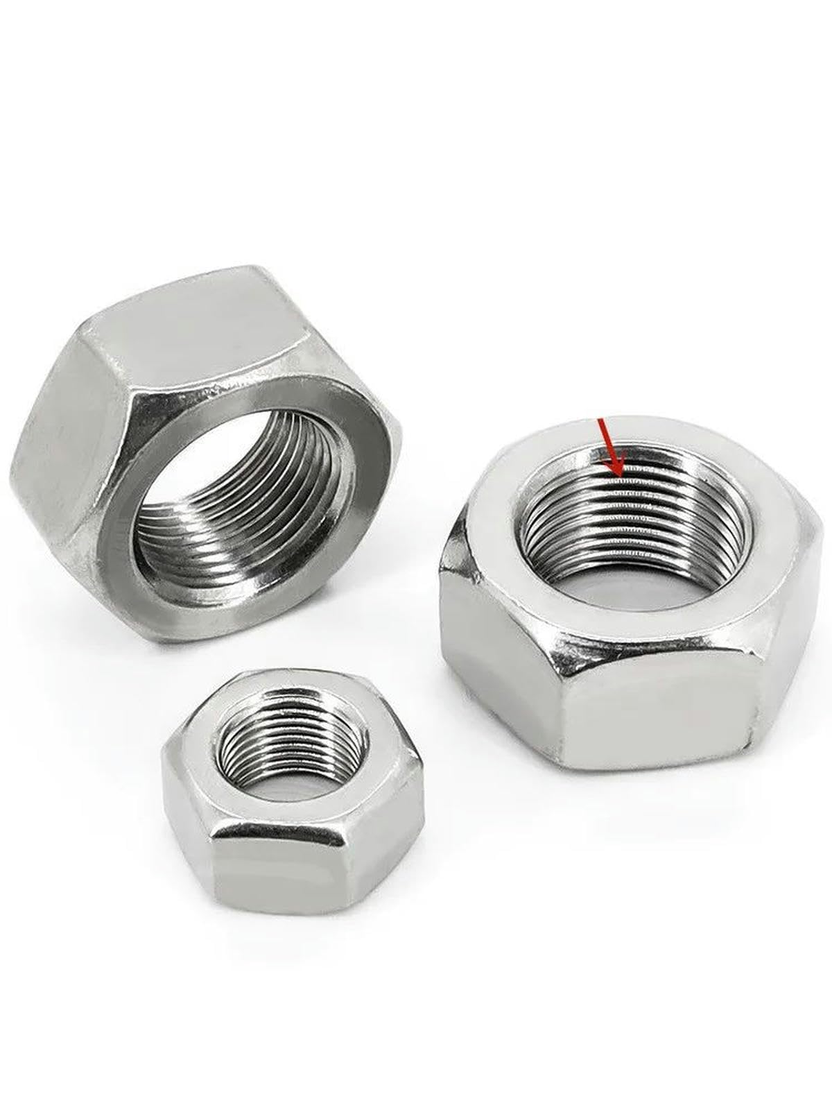 M10 Dado quadrato in acciaio inox 304 (confezione da 20