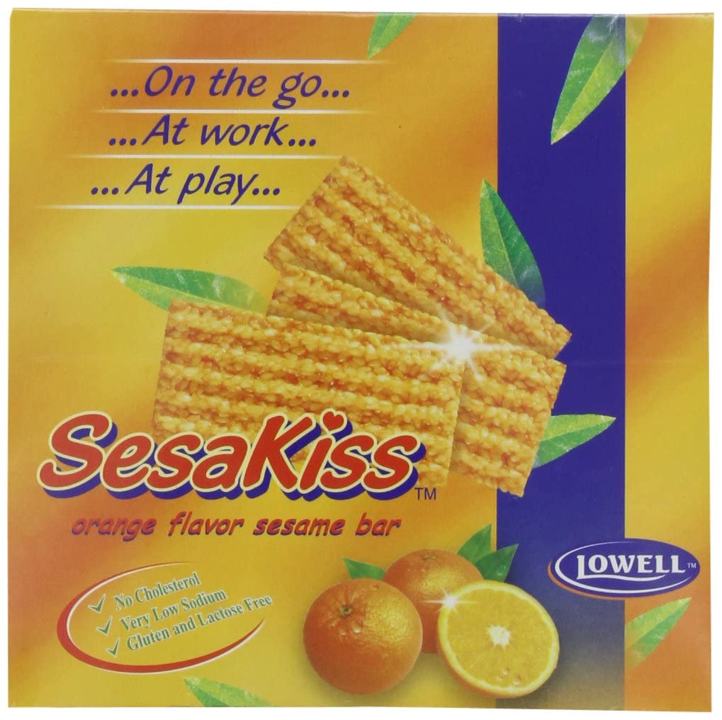 Lowell SESAKISS SESAME BAR HONEY 24x30g. Product of Poland.