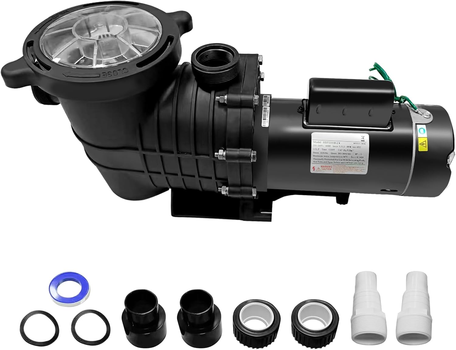 swimming pool pump above ground,1.5 hp dual speed self primming pool in ground,filtre pump with strainer basket pool pump motor for clean swimming pool water low noise