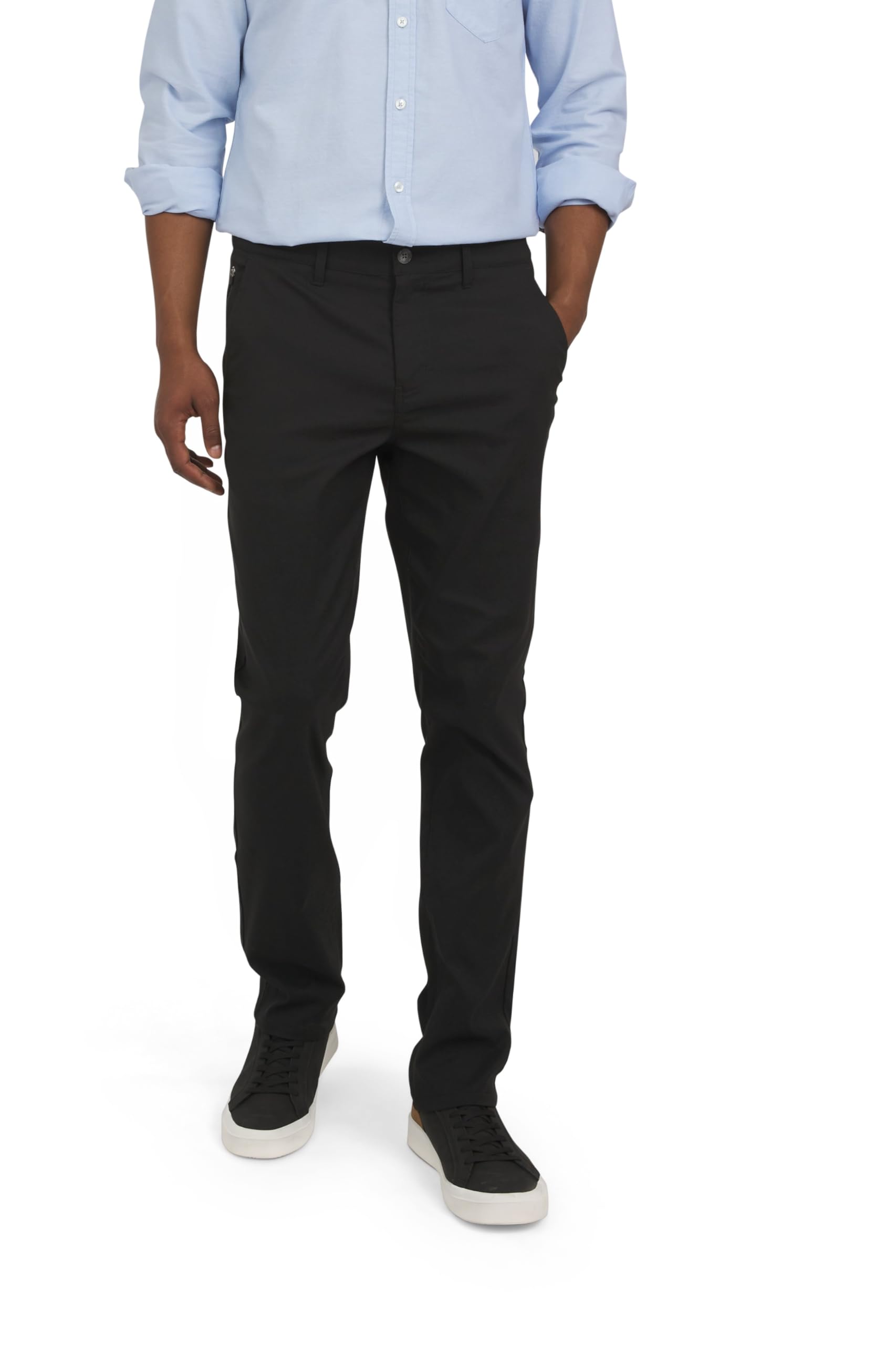 Weatherproof Vintage Men's Regular Fit Excursion Pants - Ultra Stretch Casual Flat Front Chino