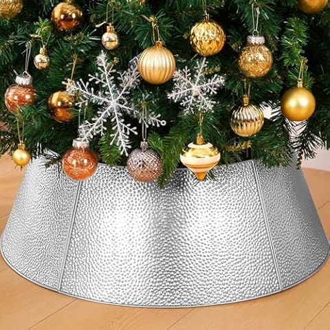 Invoibler 28" Silver Tree Collar Cover