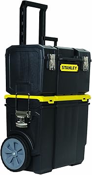 STANLEY Tool Box, 3-in-1 Rolling WorkShop STST18613