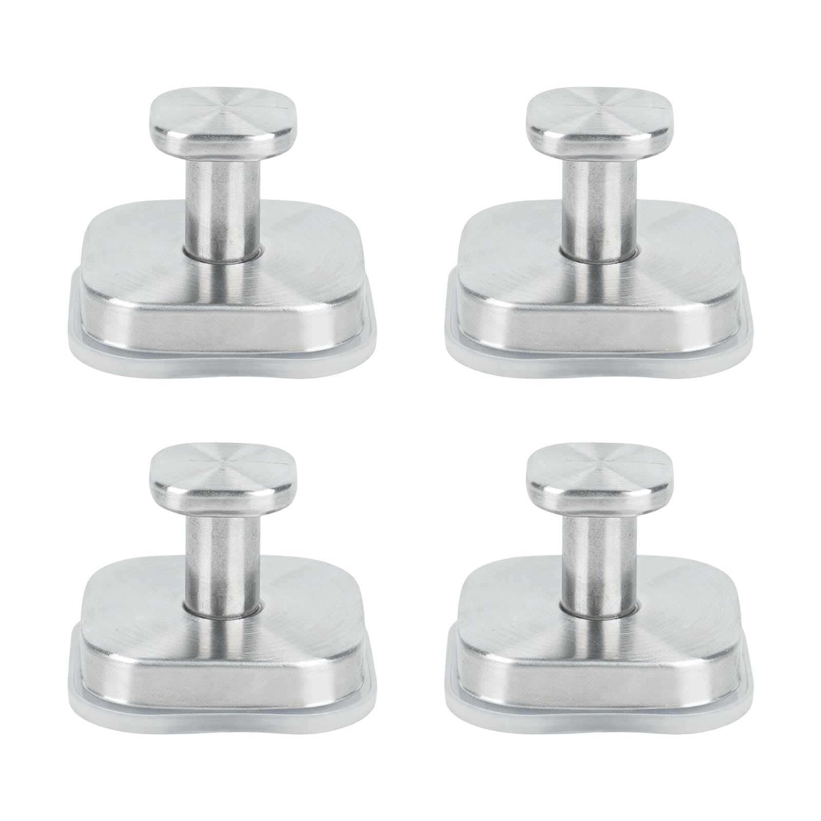 Xjdzineq 4PCS Gluey Complimentary Absorption Fasteners for Glass Glass Modern Bathroom Towel Untarnished Permanent Shower Absorption Cup for Christmas Garnishes