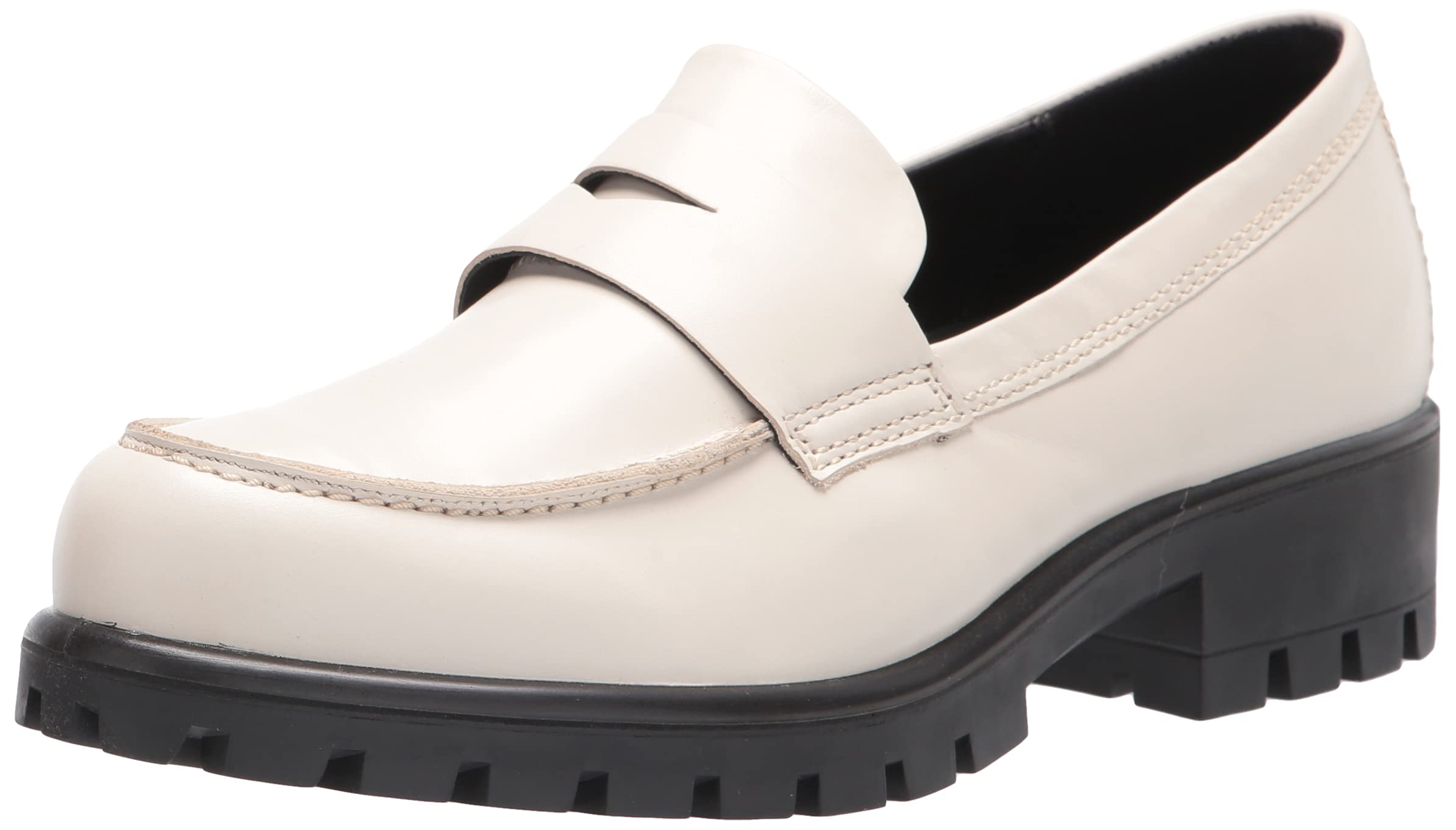 ECCO Women's Modtray Penny Loafer, Limestone, 5/5.5 UK