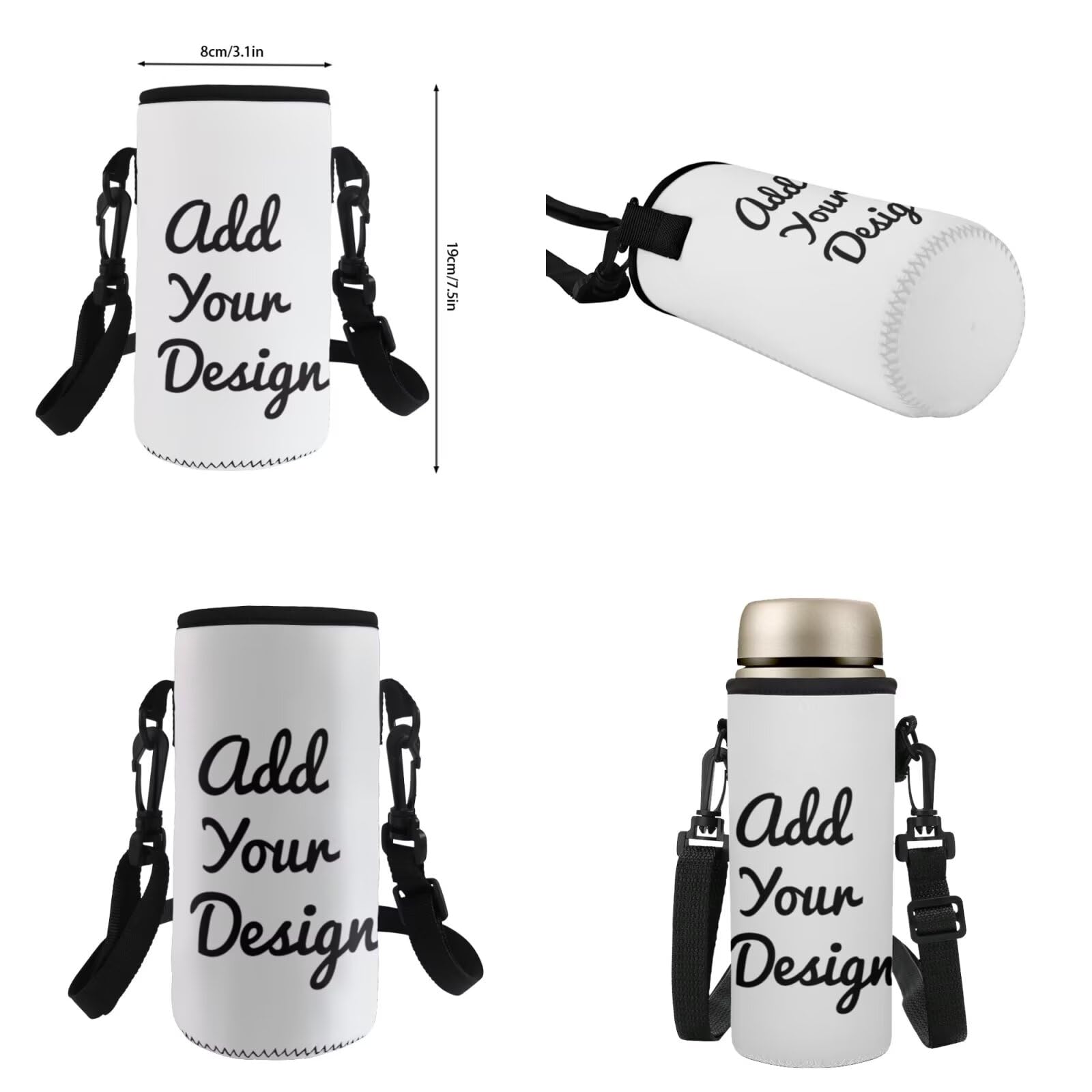 COEQINE Mochila escolar personalizada de 4 piezas para niñas de 8 a 10 años con nombre, mochila escolar para niños con fiambrera, estuche para lápices, funda para botella de agua, para adolescentes,
