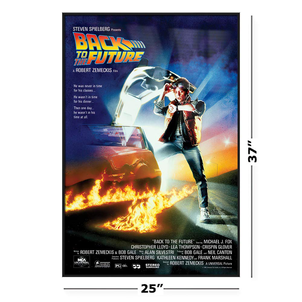 Amazon.com: Back to the Future - Framed Movie Poster/Print