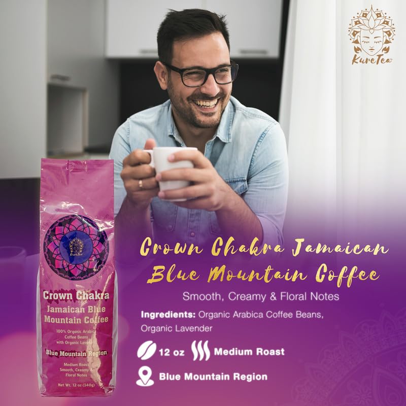 Café en Grano Jamaican Blue Mountain KureTea 12 oz miniatura 2