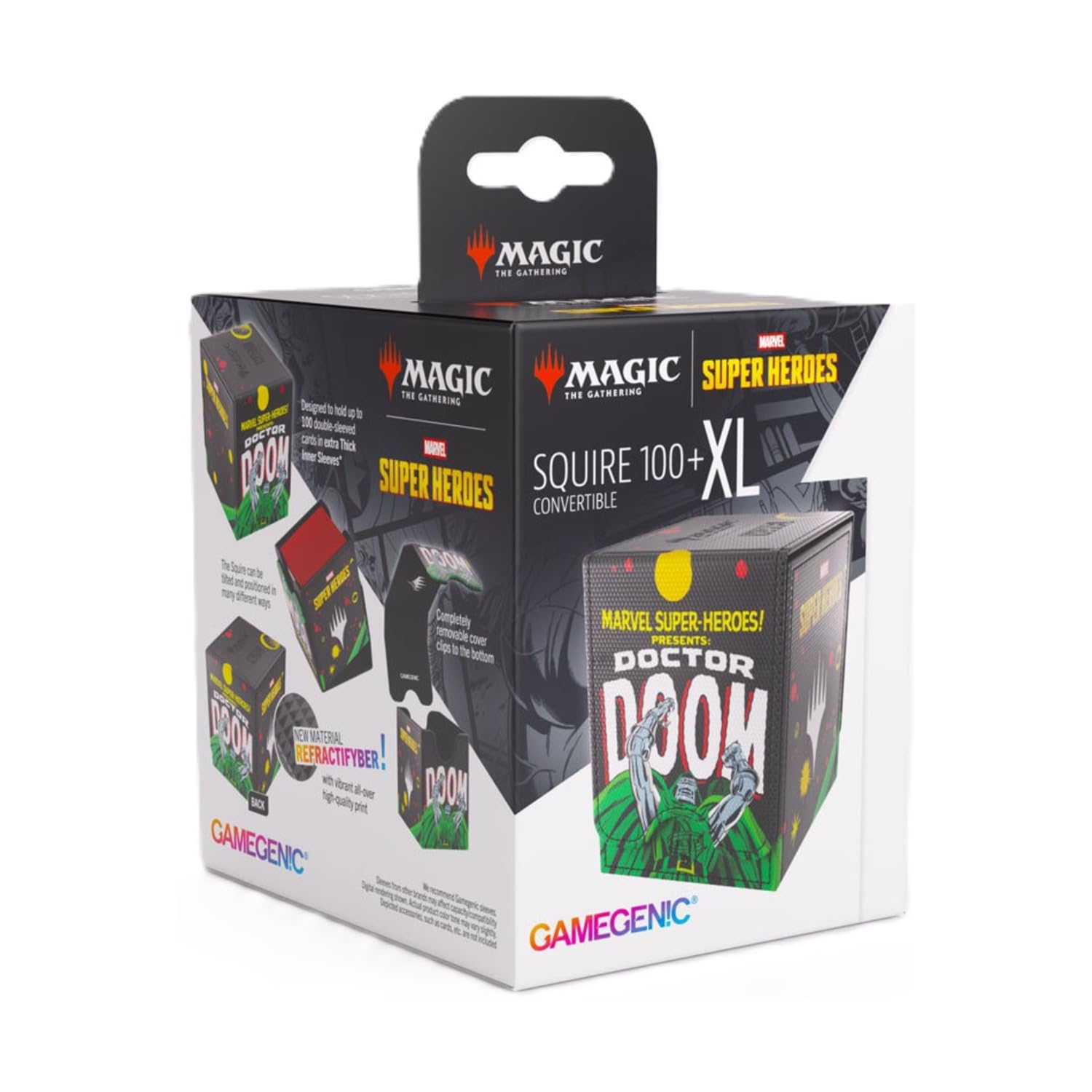 Gamegenic | Magic: The Gathering | Squire 100+ XL | Doctor Doom/Spider-Man