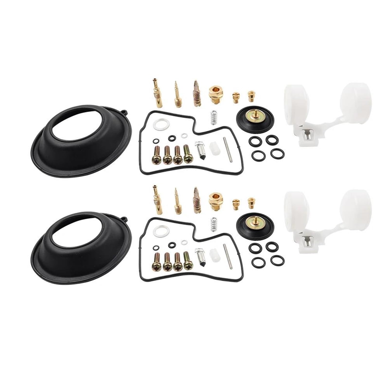 Juego De Reconstrucción Carburador Kit De Reparación Carburador Motocicleta para VT1100C Shadow Spirit 1100 (1997-2005) Reconstrucción del Junta Flotador Diafragma