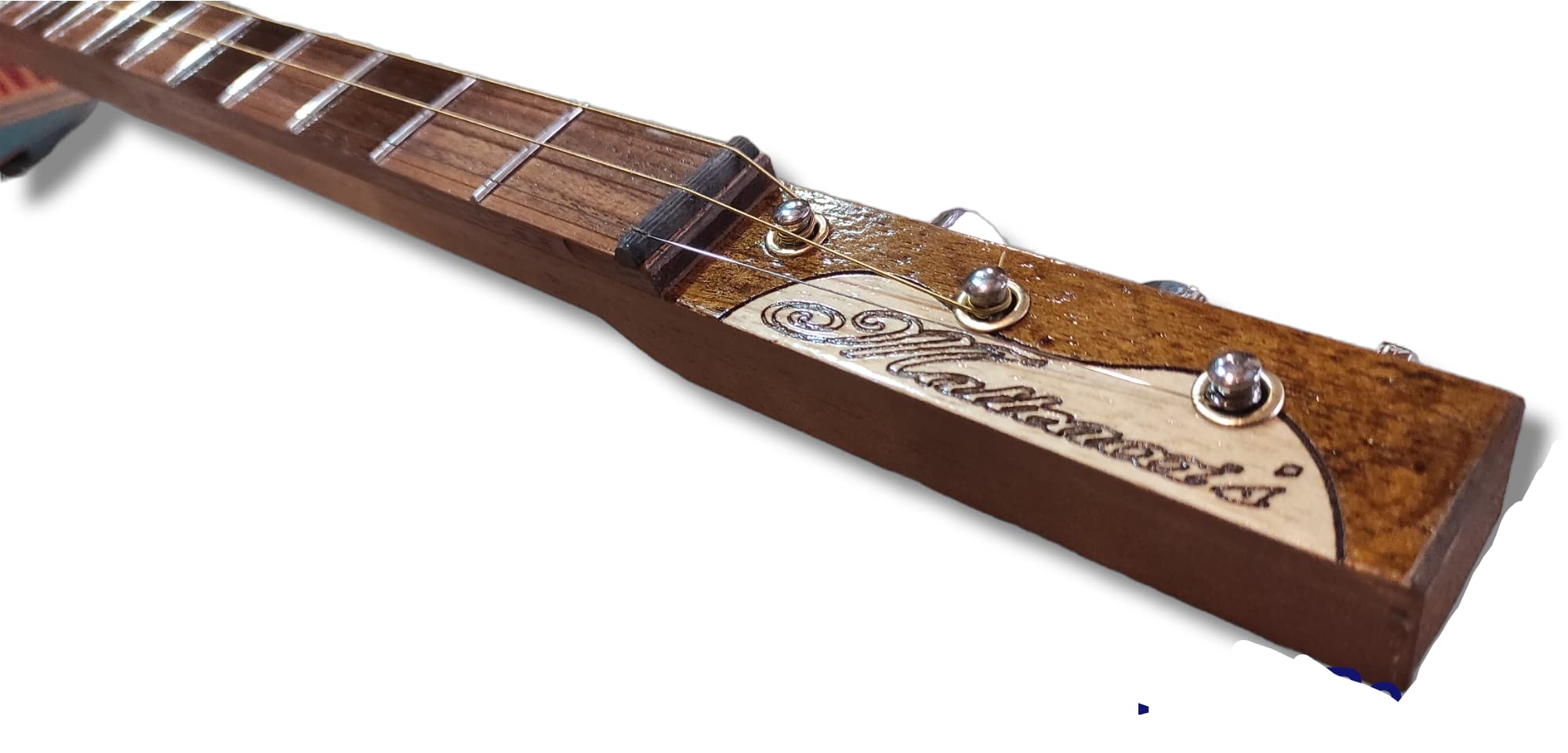 Matteacci's Oil Cigar Box Guitar 3tpv