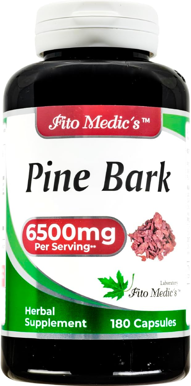 FITO MEDIC'S Lab - Pine bark Extract| 180 Capsules|Pine bark| Ultra high Absorption. - Image 2