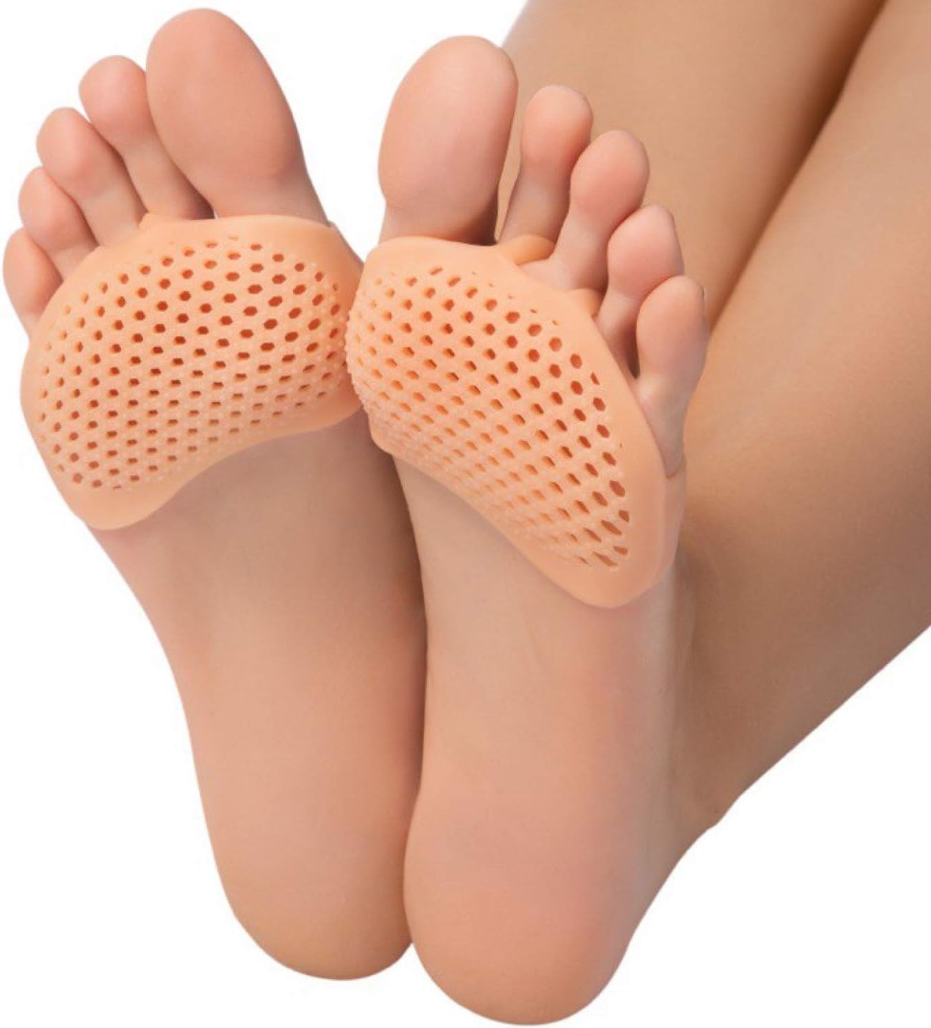 Metatarsal Pads Ball of Foot Cushions - 1 Pairs Soft Gel Reusable Breathable Sleeve Pads, Forefoot Cushioning Shoe Supports for Women and Men - Fast Pain Relief & All Day Comfort for Feet, One Size (B0CP9P58VB) Amazon Price History, Amazon Price Tracker