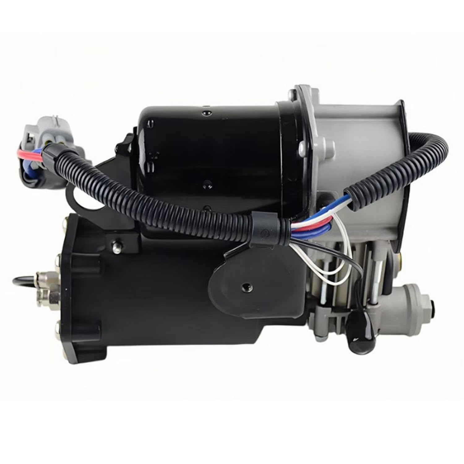 Bomba de compresor de suspensión neumática LR023964 para sistema Hitachi para LR3 2005-2009 LR4 2010-2016 Range Rover Sport L320 chasis 2005-2013, LR015303 LR061663 LR044360 LR0455 251 LR. 037065