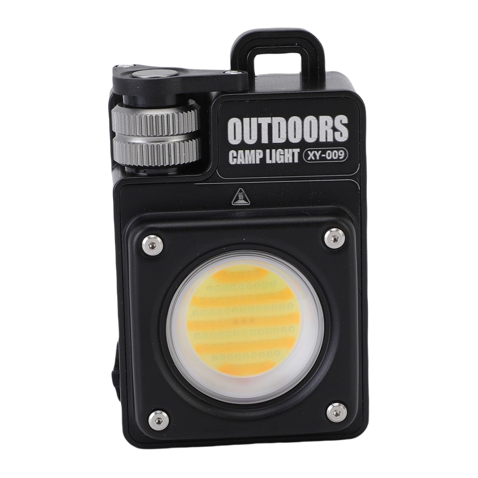 Luz LED para acampar Luz de trabajo COB magnética recargable 1500 LM Brillo ajustable Impermeable para acampar al aire libre Reparación de vehículos de emergencia Plástico ABS