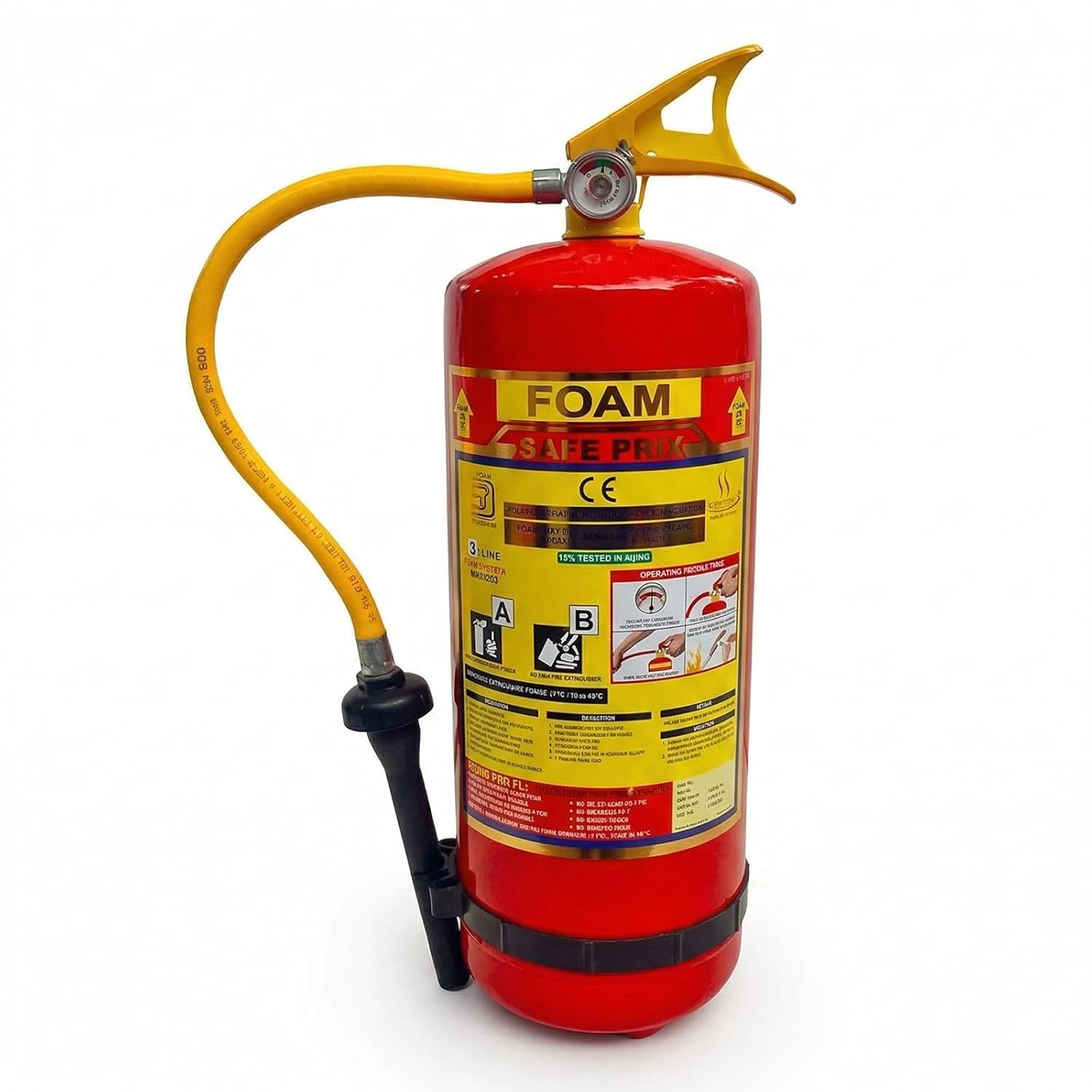 FRESH FUSION Foam Fire Extinguisher | ABC Type Fire Safety Cylinder for Home, Office, Car & Industrial Use | Portable Fire Suppression Equipment | Easy to Use Emergency Fire Protection-a-picture-16