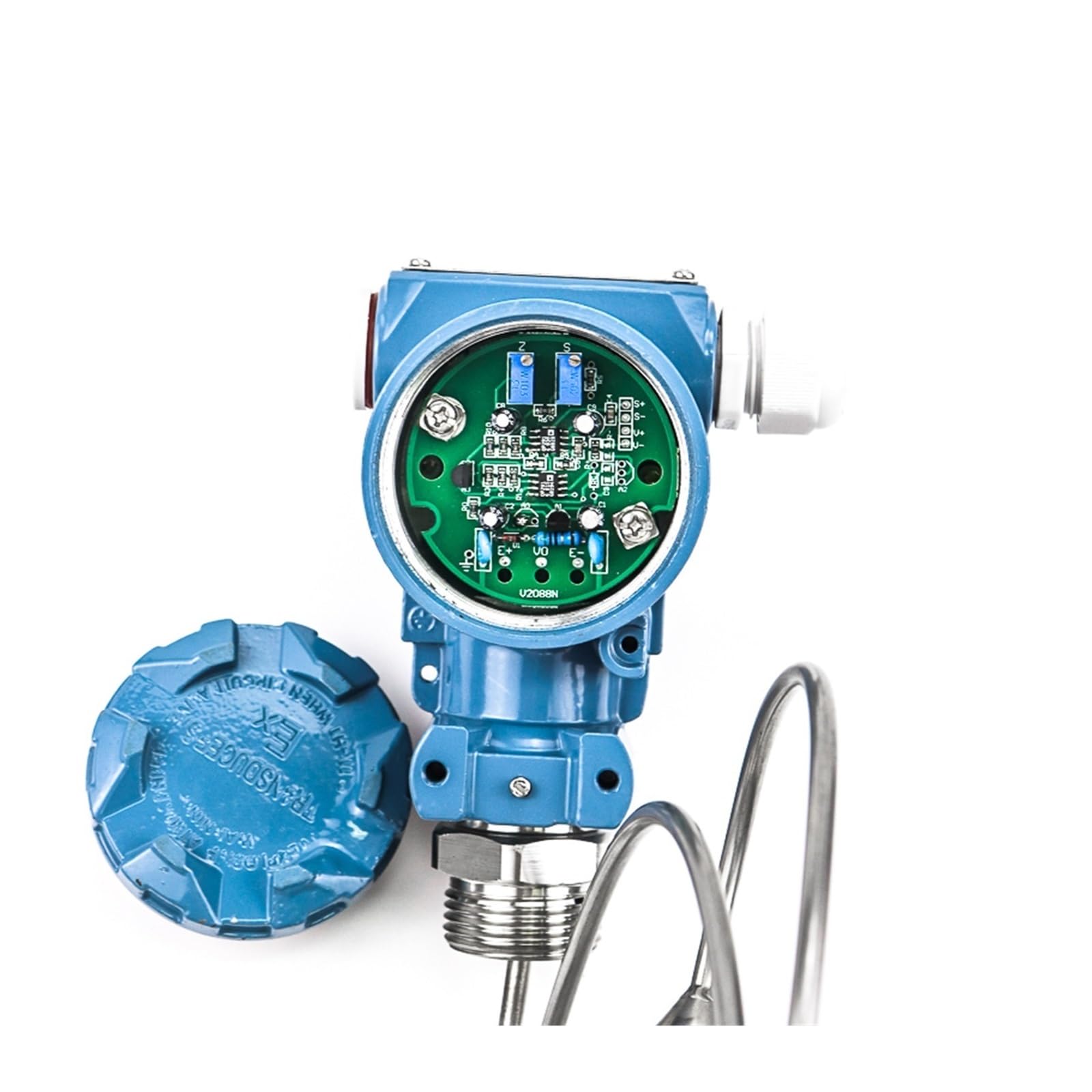 QAZYUIENW Fuel Tank Level 12v 4-20ma Output Water Detect Under The Diesel Oil Level Sensor(Rs485 Output)