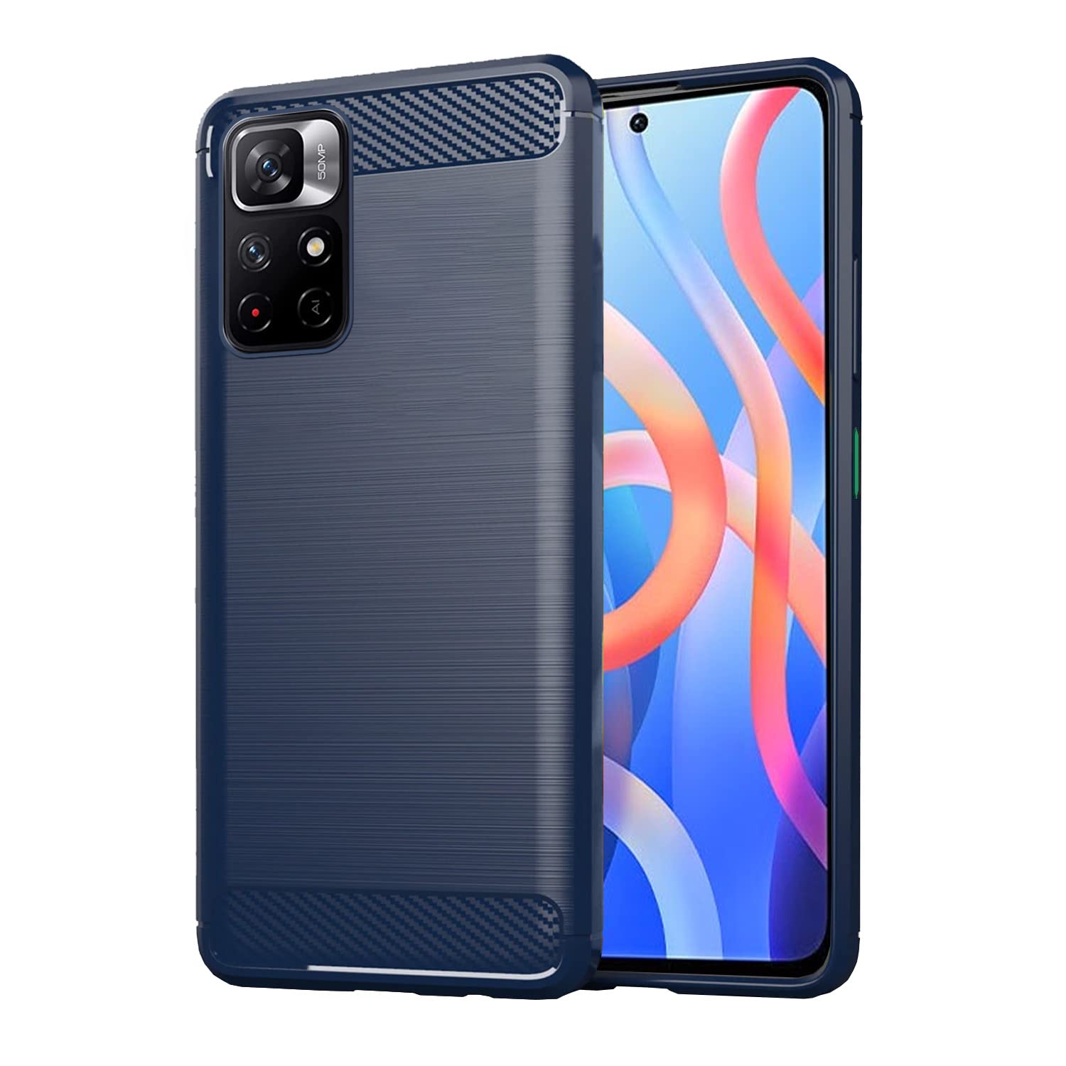 Pikkme Redmi Note 11T / Poco M4 Pro 5G Back Cover | Matte Soft Silicon Flexible | Hybrid Shock Proof | Back Case for Redmi Note 11T / Poco M4 Pro 5G (Blue) (B0CFLMRFGV) Amazon Price History, Amazon Price Tracker