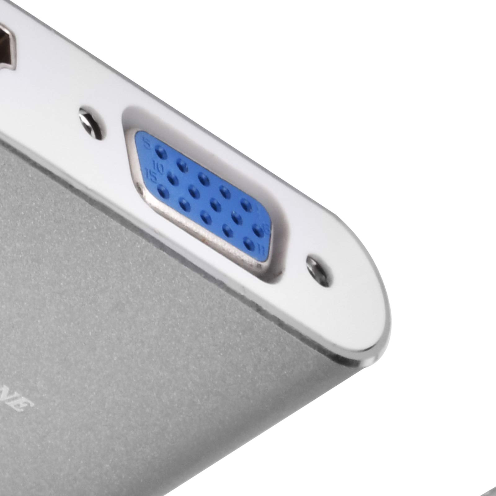 SilverStone SST-EP16C - USB Type-C auf VGA & HDMI Adapter